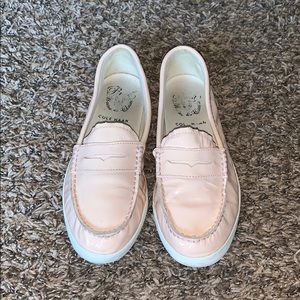 Cole Haan Light Pink Patent Loafers